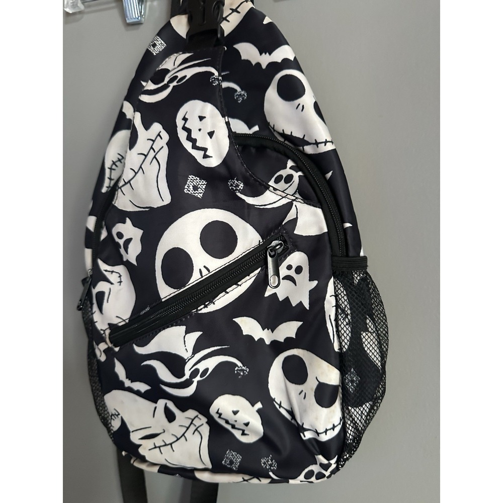 Jack Skellington Sling Bag Nightmare Before Christmas Crossbody Disney Zero